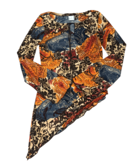 Asymetryczny Mesh Top