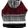 Ciepły Polar Vintage Burgund