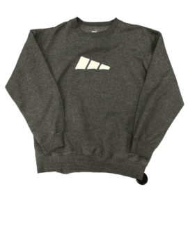 Crewneck Vintage Adidas Basic Szary (xxl)