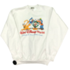 Crewneck Vintage Disney 2000 Biały (m)