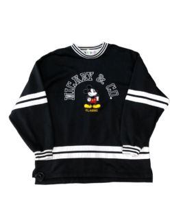 Crewneck Vintage Disney Myszka Miki Czarny (xl)