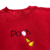 Crewneck Vintage Kubuś Puchatek Czerwony (l)
