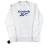 Crewneck Vintage Reebok Basic Szary (m)