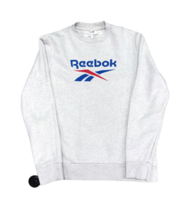 Crewneck Vintage Reebok Basic Szary (m)