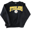 Crewneck Vintage Steelers Czarny (m)
