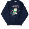 Crewneck Vintage Warner Bros Golf Granatowy 1995 (l)