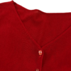 Czerwony Mesh Top Kardigan