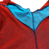 Dwustronny Mesh Top Czerwony Niebieski