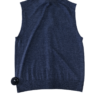 Kamizelka Kardigan Wełna Merino Vintage Nowa (l)