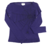 Mesh Top Vintage Pajęczyna Fiolet (s)