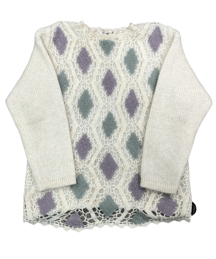 Ażurowy Sweter Vintage