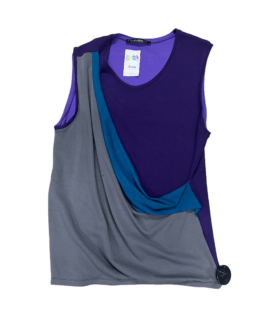 Fioletowy Top Balenciaga
