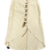 Lniana Spódnica Vintage