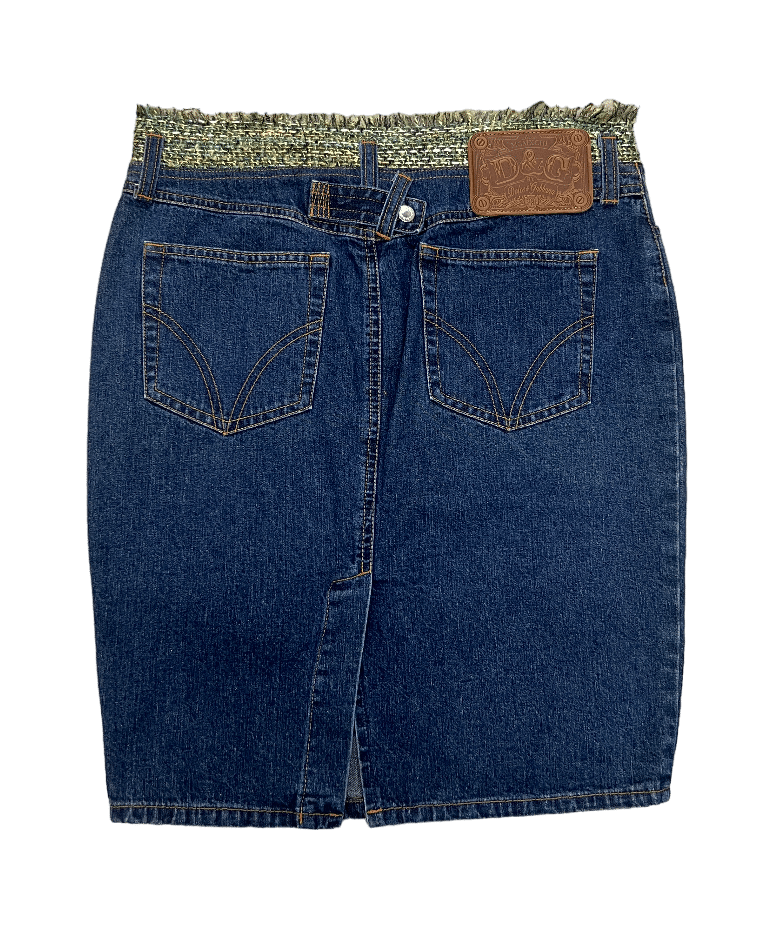 Spódnica Jeansowa D&g Vintage