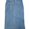 Spódnica Vintage Jeansowa Maxi