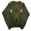 Sweter Romby Vintage Wełna