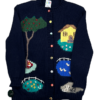 Unikatowy Sweter Vintage Handmade
