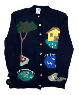 Unikatowy Sweter Vintage Handmade