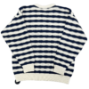 Wełniany Sweter Vintage Pasiasty