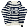 Wełniany Sweter Vintage Pasiasty