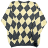 Wełniany Sweter Vintage Romby