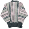 Wełniany Sweter Vintage Z Kokardą