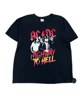 Koszulka Vintage Czarna Acdc