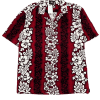 Czerwona Koszula Hawajska Made In Hawaii