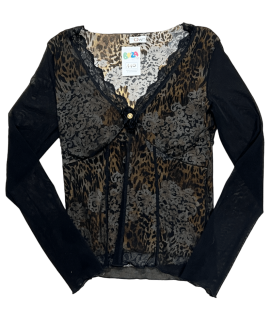 Vintage Mesh Top Panterka