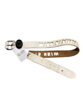 Pasek Miss Sixty Skórzany Biały